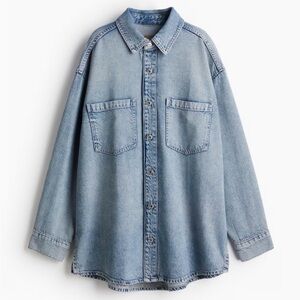 HM FEATHER SOFT DENIM SHIRT